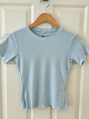 Y2K T Shirt 100% Combed Cotton Sz SM Made In USA By LIfe Is Long Get Comfortable